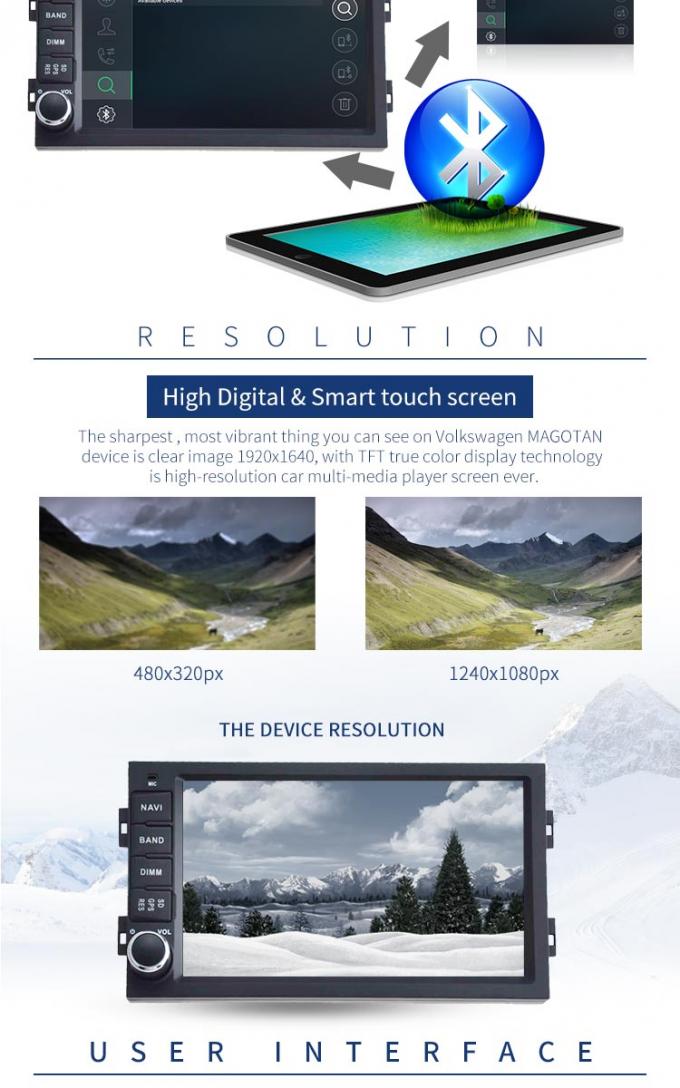 ROM del reproductor de DVD 16GB de Android 7,1 Peugeot con la tarjeta libre 3G WIFI del Sd del mapa