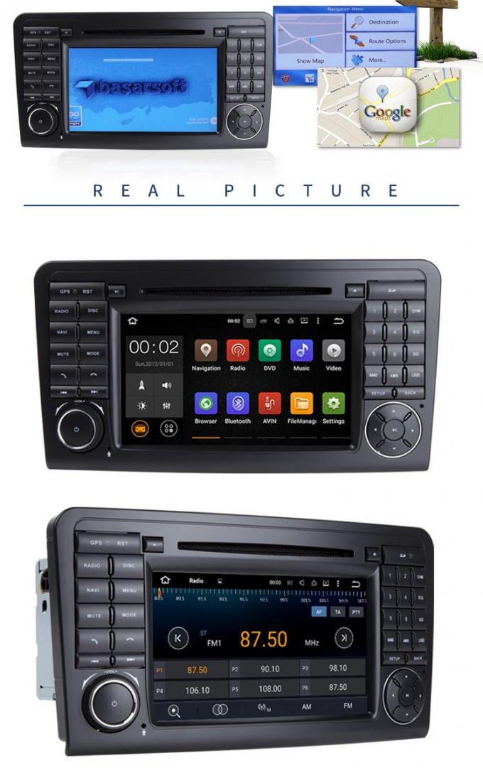 Reproductor de DVD de Mercedes Vito del audio para el automóvil, Bluetooth Mercedes en reproductores de DVD del coche