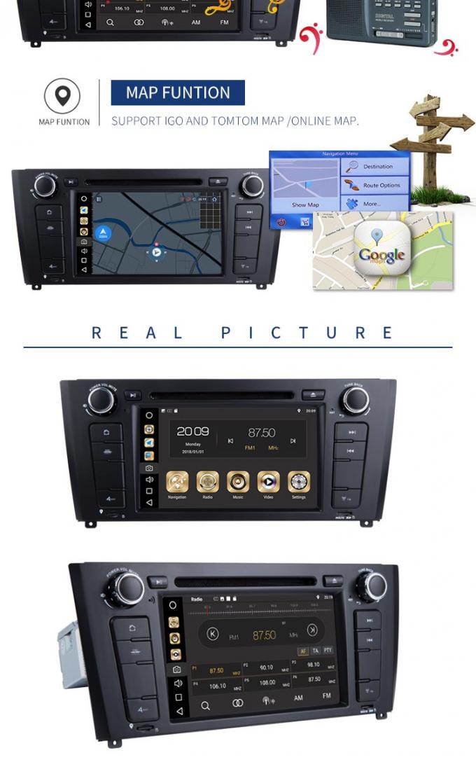 Reproductor de DVD para el Bmw, reproductor de DVD de Autoradio del coche del Bmw E39 de BT 3G 4G WIFI DVR