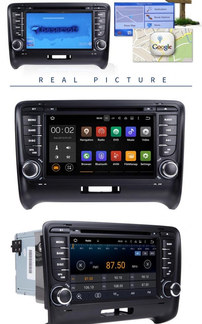 Reproductor de DVD del coche de Audi de la radio de coche de Android 7,1 con vídeo AUX. de los Gps de Wifi BT