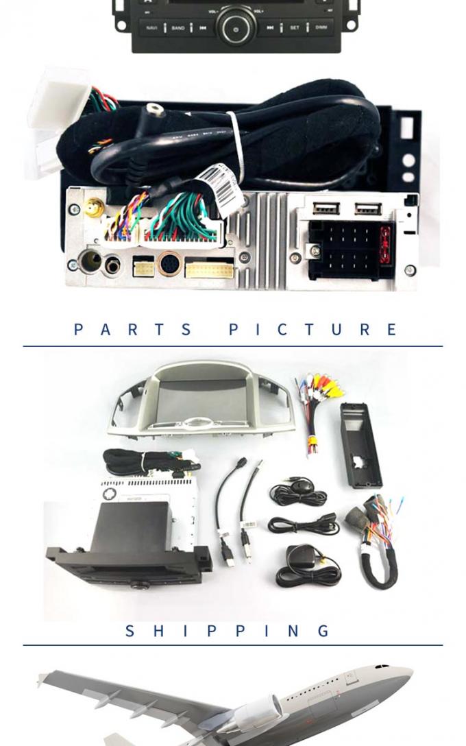 reproductor de DVD de 3G WIFI para Chevy Silverado, estéreo de radio del coche del sintonizador y reproductor de DVD