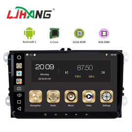 China Reproductor de DVD del coche de Android 8,1 para el mapa de GPS 3G WIFI USB de la radio de Volkswagen Canbus fábrica