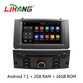 Android 7,1 reproductor de DVD PX3 4Core de Peugeot de 7 pulgadas con el mapa GPS de la AUXINA